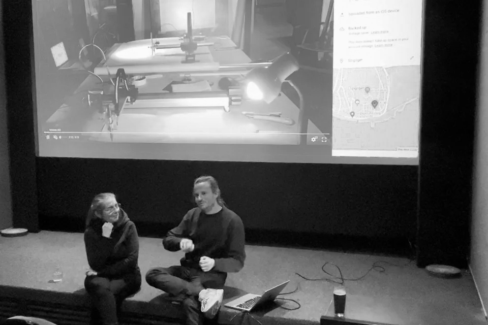 Image about Bence Csernák talks on Designers Movie Nights event.